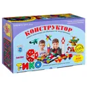 Конструктор пластиковый Рантис ТИКО "ГЕОМЕТРИЯ", 155 деталей, цветная коробка