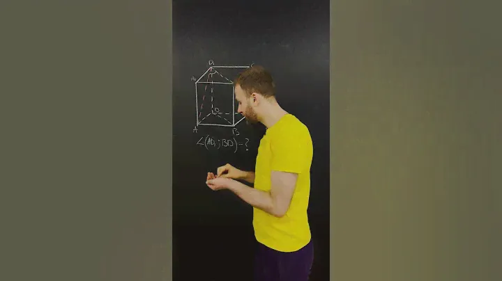 Задача по стереометрии, которую должен уметь решить каждый#математика #егэ2023 #профильнаяматематика