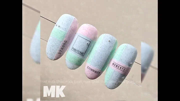 МК ногти ▪️ Геометрия, слайдеры и металлический декор