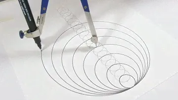 Art Therapy: Radiating Circles