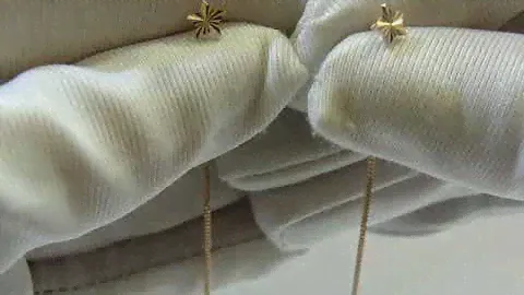 Золотые серьги классические, 585 пробы без камней 2200000500274