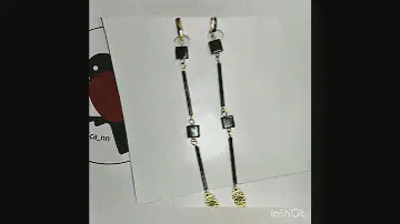 Серьги ручной работы Геометрия 🖤