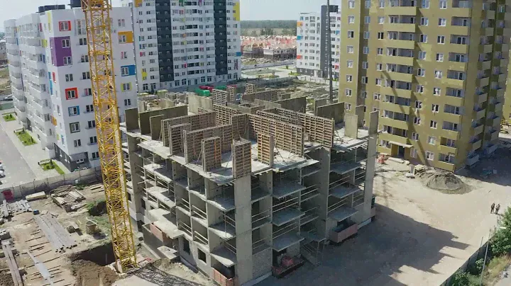 Мкр-н «Южане» | Ход строительства сентябрь 2022 | «Неометрия»