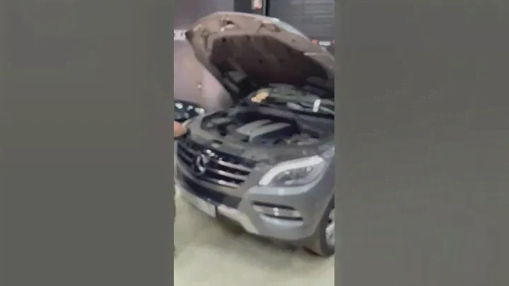 Mercedes ML 350 радар ч.4 датчик для замены
