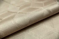 Обои виниловые Kerama Marazzi Геометрия КМ 5103, мотив, бежевое золото, KM5103