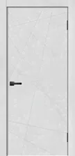 Дверь межкомнатная Эко Doors ГЕОМЕТРИЯ 1 ПГ Бетон снежный