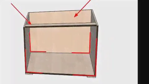Геометрия комода