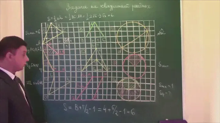 Задание 3. Часть 1.  Задачи на клетчатой бумаге.  Многоугольники