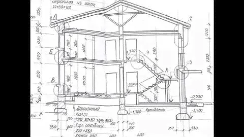 Инженерная графика, тема: Архитектурно-строительные чертежи, С-2-1,