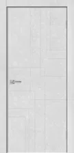 Дверь межкомнатная Эко Doors ГЕОМЕТРИЯ 3 ПГ Бетон снежный
