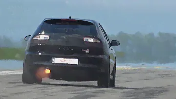 Seat Leon Cupra R Turbo 500 HP Tuning Acceleration & Sound