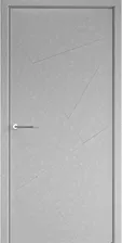 Дверь Геометрия 2 серая эмаль (Альберо) 2000х600 мм