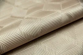 Обои виниловые Kerama Marazzi Геометрия КМ 5103, мотив, бежевое золото, KM5103