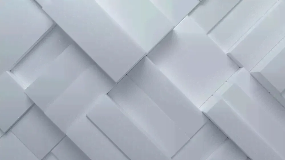 Белая геометрия 3D плитка-0