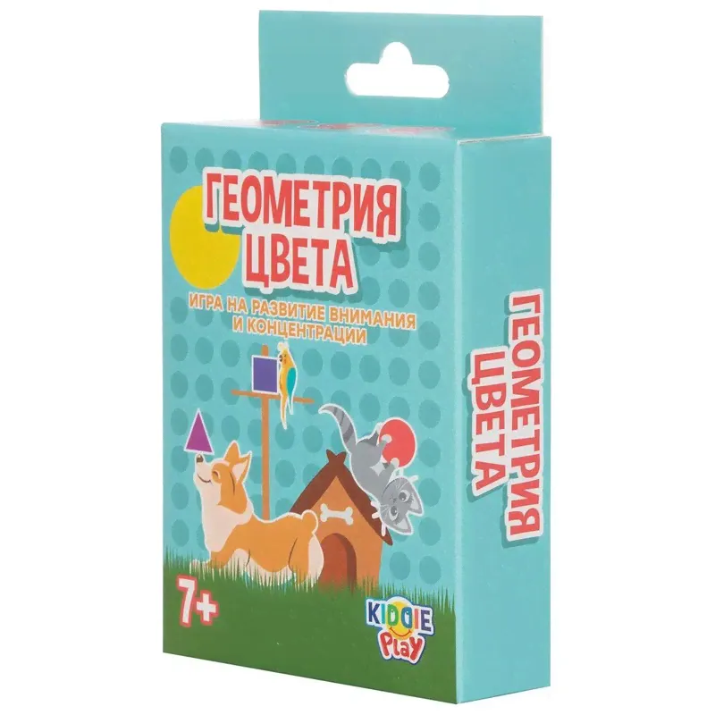 Игра настольная 'Геометрия цвета', KiddiePlay