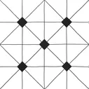 Домино Декор геометрия черно-белый 300x300