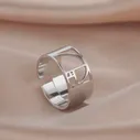 🛍 Unift Сакральная Геометрия ювелирные изделия Золотая спираль Фибоначчи кольцо для мужчин и женщин Регулируемые кольца простые вечерние аксессуары дру