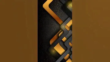 Black And Golden Geometric